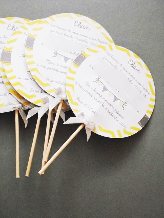 faire part original baptême garçon