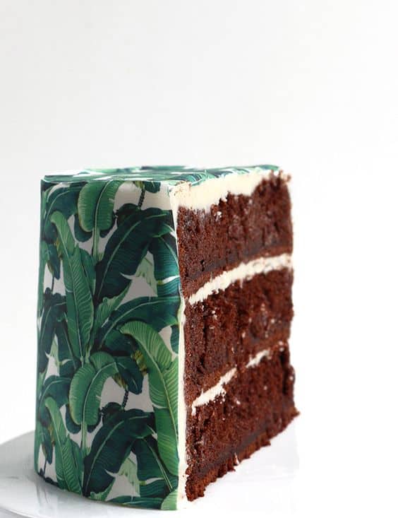 gâteau chocolat tropical
