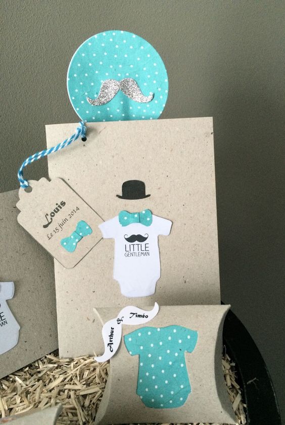 idée faire part baptême garçon