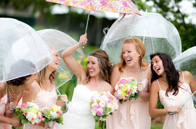 parapluie mariée