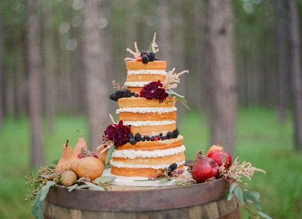 save the deco - naked cake