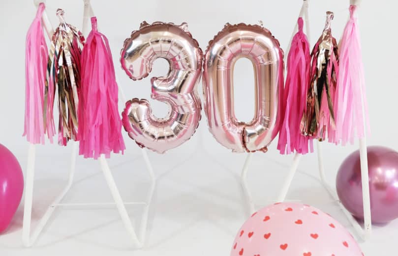 30 ans ! Mon anniversaire girly