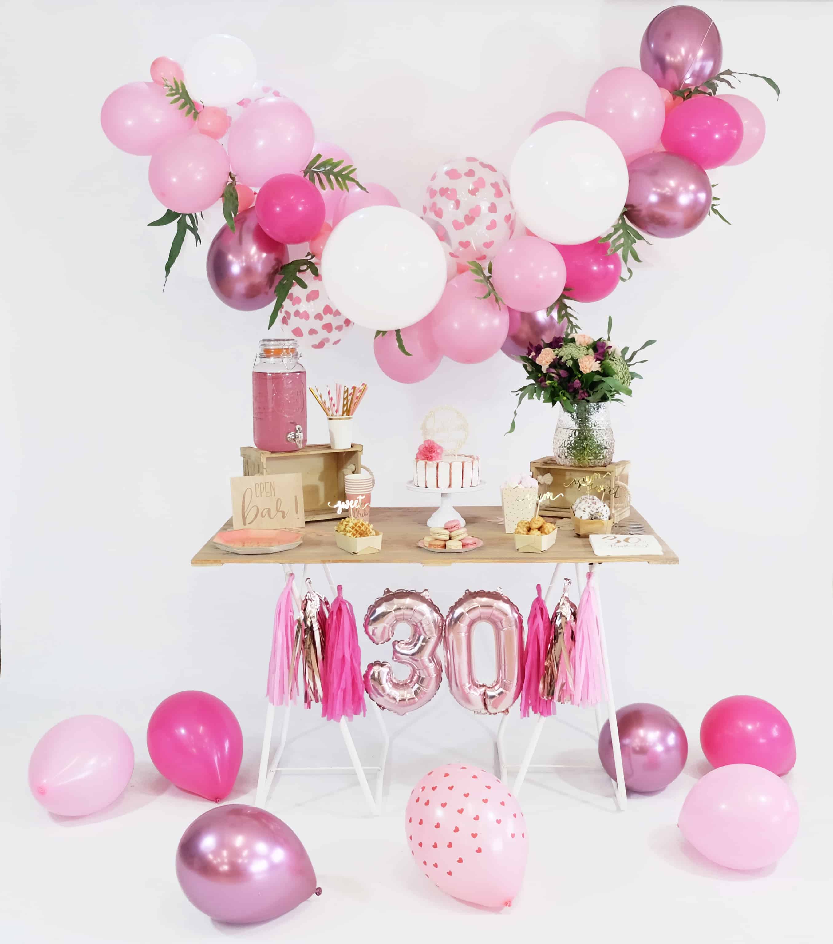 30 Ans Mon Anniversaire Girly Save The Deco