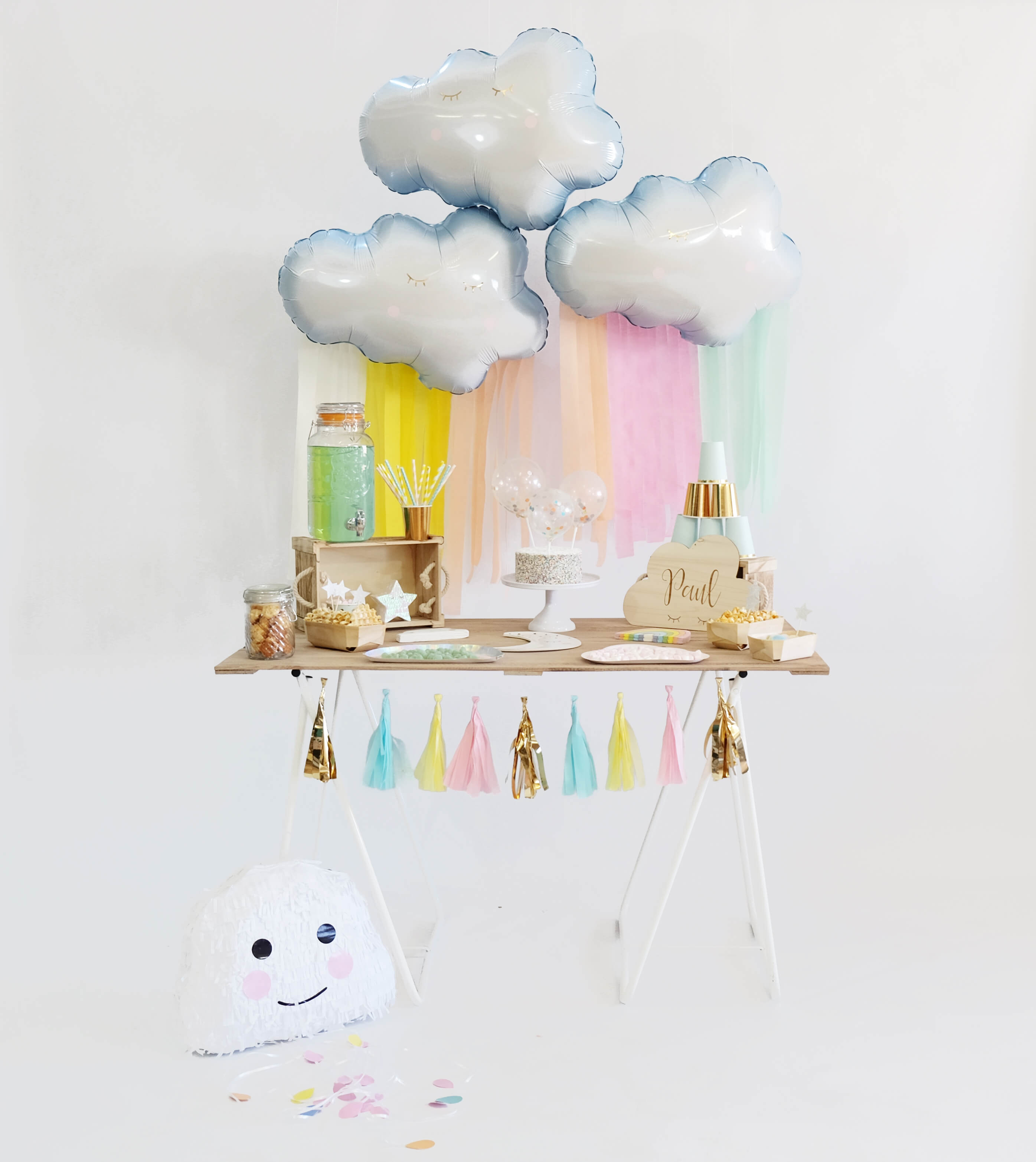 Baby Shower nuages - Décoration pour une fête toute douce !