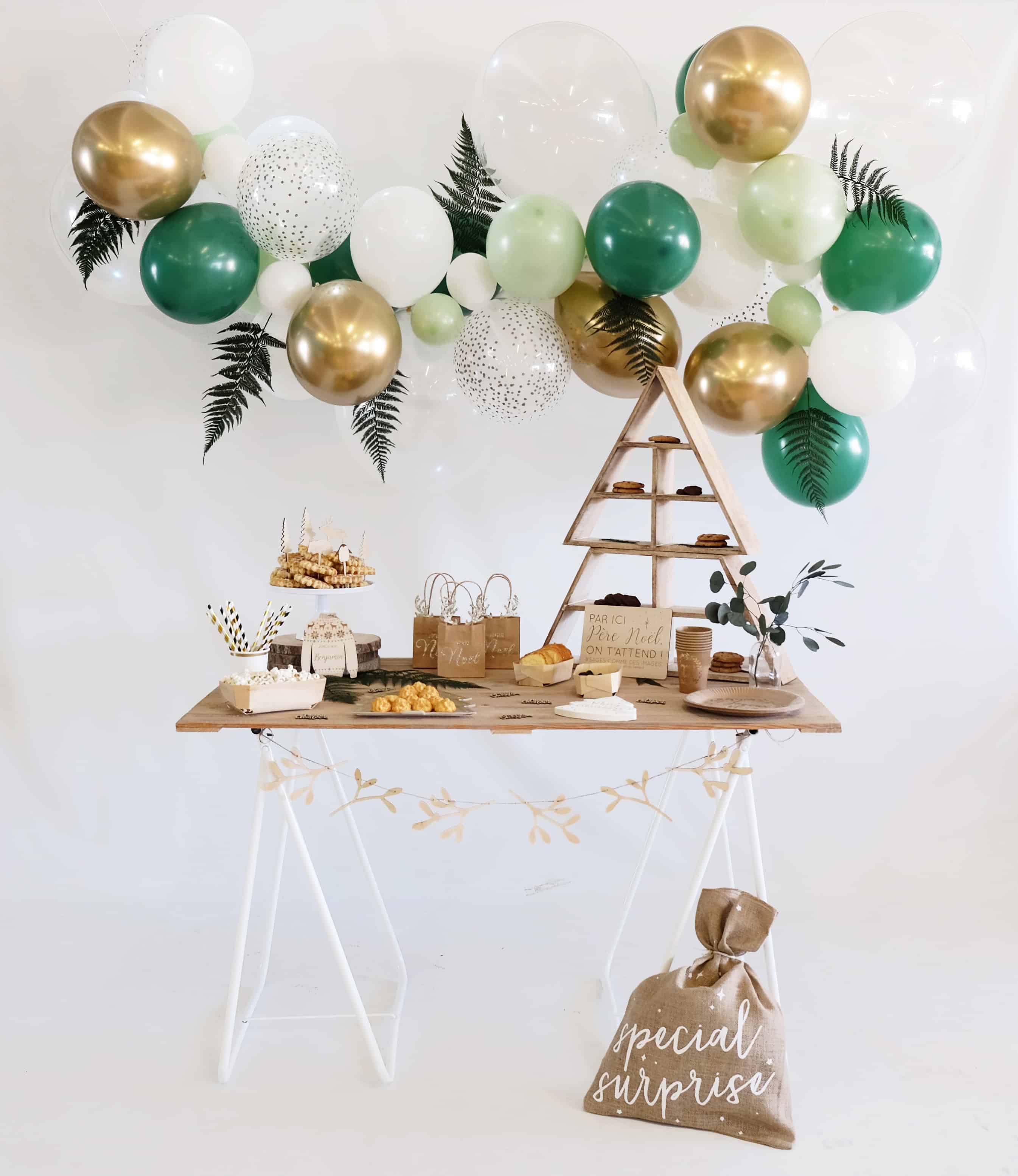 Guirlande DIY Ballons & décoration thème Sirène - Anniversaire filles