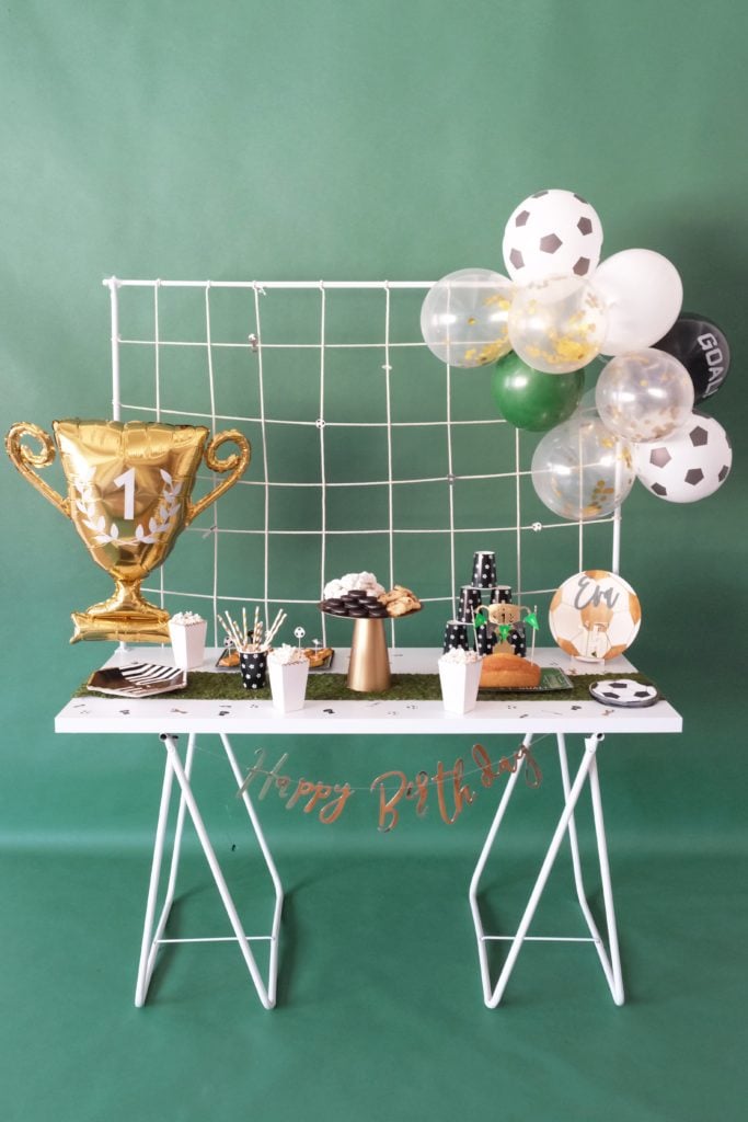🥳 Comment gérer la décoration anniversaire foot de votre enfant ?